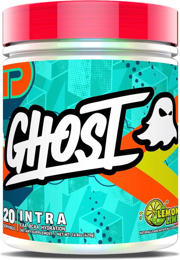 GHOST Intra Workout Powder, Orange Squeeze - BCAAs, & EAAs, Nootropics & Hydration - Essential & Branch Chain Amino Acids Supports Muscle Recovery & Focus - Pre, Intra & Post Workout Powders