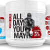 5% Nutrition Rich Piana AllDayYouMay BCAA Powder | Premium Intra & Post Workout Amino Acids, Hydration, Endurance, Muscle Recovery, Joint & Liver Support | 16.3 oz, 30 Servings (Southern Sweet Tea)