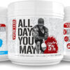 5% Nutrition Rich Piana AllDayYouMay BCAA Powder | Premium Intra & Post Workout Amino Acids, Hydration, Endurance, Muscle Recovery, Joint & Liver Support | 16.3 oz, 30 Servings (Southern Sweet Tea)