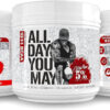 5% Nutrition Rich Piana AllDayYouMay BCAA Powder | Premium Intra & Post Workout Amino Acids, Hydration, Endurance, Muscle Recovery, Joint & Liver Support | 16.3 oz, 30 Servings (Southern Sweet Tea)