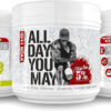 5% Nutrition Rich Piana AllDayYouMay BCAA Powder | Premium Intra & Post Workout Amino Acids, Hydration, Endurance, Muscle Recovery, Joint & Liver Support | 16.3 oz, 30 Servings (Southern Sweet Tea)