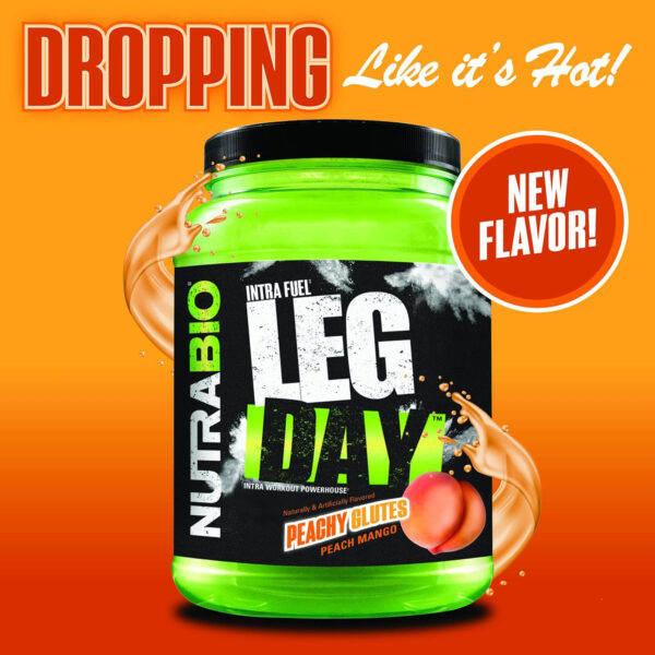 NutraBio Leg Day Intra Workout Powder – Advanced Carb Supplement with Cluster Dextrin & Electrolytes – Carb Powder with EAAs/BCAAs – Cyclic Dextrin for Performance – Grape Berry, 20 Servings