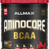 ALLMAX Nutrition AMINOCORE BCAA Powder, 8.18 Grams of Amino Acids, Intra and Post Workout Recovery Drink, Gluten Free, Pineapple Mango, 315 g