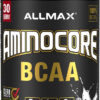 ALLMAX Nutrition AMINOCORE BCAA Powder, 8.18 Grams of Amino Acids, Intra and Post Workout Recovery Drink, Gluten Free, Pineapple Mango, 315 g