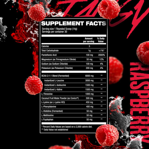 HOSSTILE SILO[9] Essential Amino Acids, EAA & BCAA Powder, Electrolyte Hydration Support, Enhance Muscle Recovery, Build Lean Muscle, Pre or Post Workout Drink, Blueberry Lemonade, 30 Servings