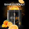 HOSSTILE Intra[R3] Intra Workout Powder, Intra Workout Carb, EAA & BCAA Drink, Enhance Energy & Endurance, Improve Muscle Recovery, Build Lean Muscle, Orange, 20 Servings