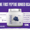 Metabolic Nutrition - TRIPEP - Tri-Peptide Branch Chain Amino Acid, BCAA Powder, Pre Intra Post Workout Supplement, Green Apple, 400 Grams (40 Servings)