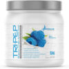 Metabolic Nutrition - TRIPEP - Tri-Peptide Branch Chain Amino Acid, BCAA Powder, Pre Intra Post Workout Supplement, Green Apple, 400 Grams (40 Servings)