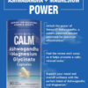 Natural Vitality Calm Ashwagandha + Magnesium Glycinate Capsules | Support for Occasional Stress & Anxiety | Gluten Free Supplement| 90 Count
