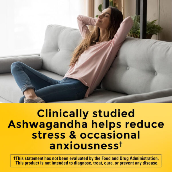 6895c696eb3ed6777c81bd0733c9cef1712e8e4a670b44758e1f9.jpg Nature Made Ashwagandha Capsules 125mg for Stress Support, 60 Capsules, 60 Day Supply