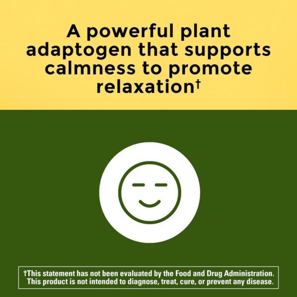 6895c6a3a3997ad7393dcb25c2f1e87bc9026e3a1476663766298.jpg Nature Made Ashwagandha Capsules 125mg for Stress Support, 60 Capsules, 60 Day Supply