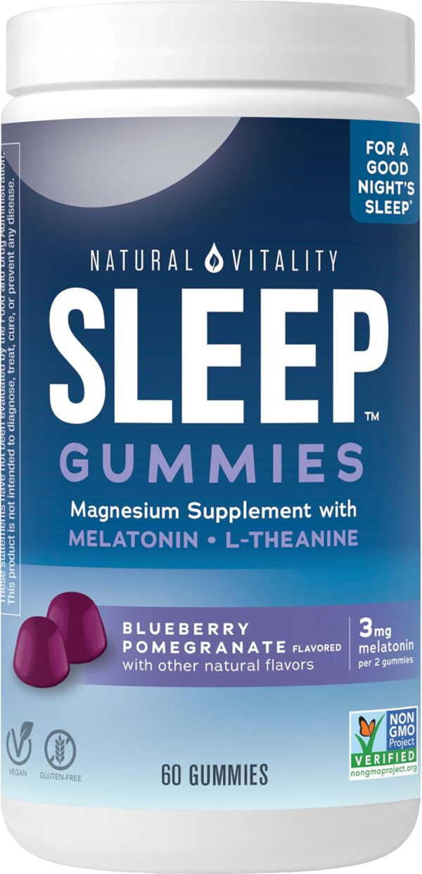 6895c70762670cb219313b74cda86937885342bea29fd17ac9708.jpg Natural Vitality Calm® Mood & Stress Relief Capsules, Magnesium Glycinate Supplement, 120 Caps