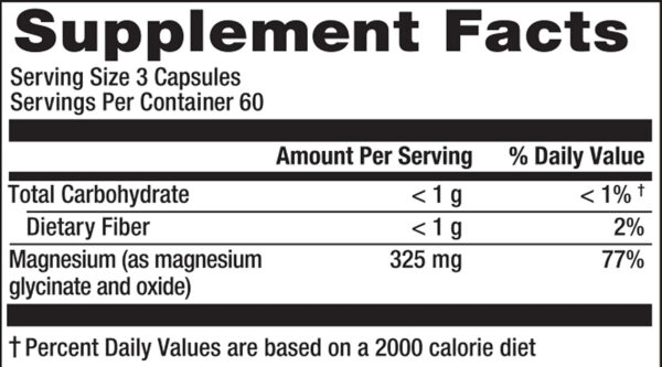 6895c70c1c69a1e0324045e018a957b65de1971121547b1dad8bf.jpg Natural Vitality Calm® Mood & Stress Relief Capsules, Magnesium Glycinate Supplement, 120 Caps