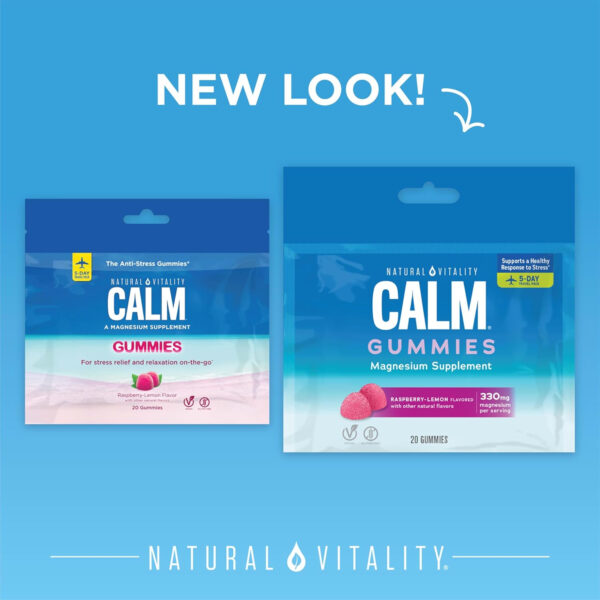 6895c717562161654574be8bd9975408070fd23039589a377d54d.jpg Natural Vitality Calm® Mood & Stress Relief Capsules, Magnesium Glycinate Supplement, 120 Caps