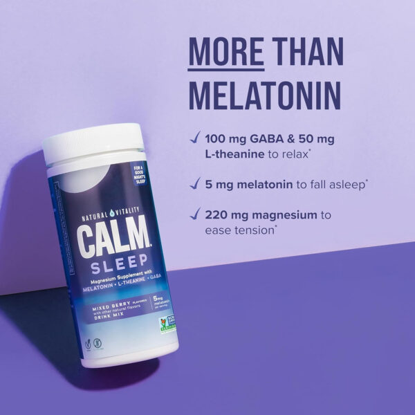 6895c72298b7e4599df3de6b25bf5e76c3df4296af888cd6d1f14.jpg Natural Vitality Calm® Mood & Stress Relief Capsules, Magnesium Glycinate Supplement, 120 Caps
