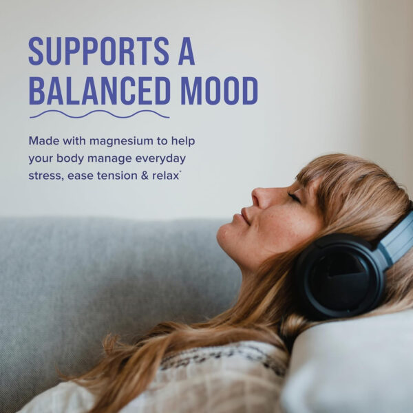 6895c725a4f018d5f33b076c6d1a7bf5e2cf2aad2d6343a2010d9.jpg Natural Vitality Calm® Mood & Stress Relief Capsules, Magnesium Glycinate Supplement, 120 Caps