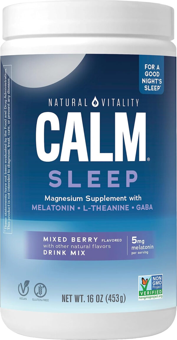6895c72b28d3f8976c8d50b854dba6c986a09ecf987e602f8d198.jpg Natural Vitality Calm® Mood & Stress Relief Capsules, Magnesium Glycinate Supplement, 120 Caps