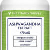 6895c7395d213a345cdcfdcc3b55a1a9df3adc38d01d22af670a1.jpg The Vitamin Shoppe Ashwagandha Extract 470MG - Herbal Supplement That Provides Energy & Vitality, Helps with Stress Management (120 Capsules)