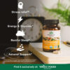 6895c750955f936e02d606aba93675879251974b6fea6e5c57607.jpg ORGANIC INDIA Ashwagandha Capsules - Organic Ashwagandha Supplement - Vegan Ashwagandha Root, Gluten-Free, Kosher, Non-GMO, Supports Stress Relief, Energy, and Sleep - 60 Capsules