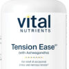 6895c7a2317c66f5273726829b3c262773749b3d19bd468c8cb3c.jpg Vital Nutrients Tension Ease with Ashwagandha | Stress Relief Supplement for Relief of Occasional Stress and Nervous Tension | Gluten, Dairy, Soy Free | Non-GMO | 60 Capsules
