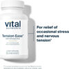 6895c7a94eb5bcdae72ff2cbc658230eb9e279f7bbbf440a83b2d.jpg Vital Nutrients Tension Ease with Ashwagandha | Stress Relief Supplement for Relief of Occasional Stress and Nervous Tension | Gluten, Dairy, Soy Free | Non-GMO | 60 Capsules