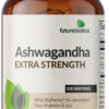 6895c804aaee27205bbcf921ef703965eface143dfb7b0864f4e6.jpg Futurebiotics Ashwagandha Extra Strength Stress & Mood Support with BioPerine - Non GMO Formula, 100 Vegetarian Capsules