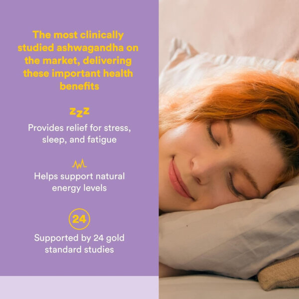 Stress-Relax KSM-66 Ashwagandha 600 mg by Natural Factors, 30 vegetarian capsules (30 servings), 60 Capsules