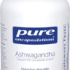 6895c865a9013361d46c4547e5ac4af60b4a2700d1ac215bae556.jpg Pure Encapsulations Ashwagandha - 500 mg Ashwagandha Extract - Metabolism & Stress Support - Immune Support - GMO Free & Vegan - 60 Capsules