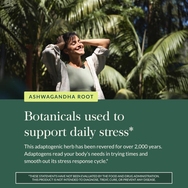 Gaia Herbs Ashwagandha Root - Made with Organic Ashwagandha Root to Help Support a Healthy Response to Stress, the Immune System, and Restful Sleep - 60 Vegan Liquid Phyto-Capsules (30-Day Supply)