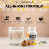 6895c9ec5842c15bb002e043e8032216c5f63be205523bccb2cdb.jpg Clean Nutraceuticals Ashwagandha Maca Root Fenugreek Supplement with Tongkat Ali Ginseng - Assists with Stress, Mood & Thyroid - Ashwagandha Capsules Fenugreek Caps - 1 Pack