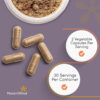 6895ca7f10f033a726028239c5e7baf883f399e8971962d318f9d.jpg Organic Ashwagandha Extra Strength Stress, Mood & Energy Support with Black Pepper, Additive Free - Non GMO, Vegan, Gluten Free, 60 Capsules