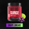 Jacked Factory NITROSURGE Shred Pre Workout Supplement - Energy Booster, Instant Strength Gains, Sharp Focus, Powerful Pumps - Nitric Oxide Booster & PreWorkout Powder - 30Sv, Fruit Punch
