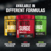 Jacked Factory NITROSURGE Shred Pre Workout Supplement - Energy Booster, Instant Strength Gains, Sharp Focus, Powerful Pumps - Nitric Oxide Booster & PreWorkout Powder - 30Sv, Fruit Punch