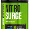 6895ce987b1d8c58242c5f38edea1e60b4aeb6cc8eb82f1262879.jpg Jacked Factory NITROSURGE Pre Workout Supplement - Energy Booster, Instant Strength Gains, Clear Focus, & Intense Pumps - NO Booster & Powerful Preworkout Energy Powder - 60 Servings, Blue Raspberry