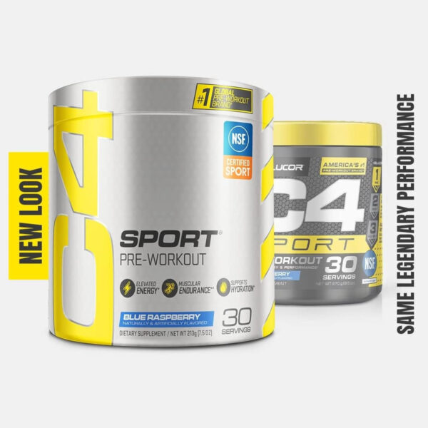 6895cf550aae98e1fbce35d54b8bb1b8621bb6ad7839b21329728.jpg Cellucor C4 Sport Pre Workout Powder Watermelon - Pre Workout Energy with Creatine + 135mg Caffeine and Beta-Alanine Performance Blend - NSF Certified for Sport 30 Servings