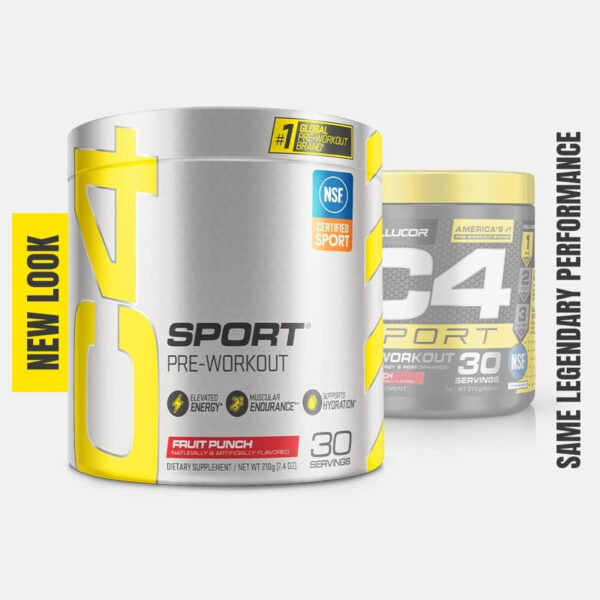 6895cf5c1348094598aea3e7d56e2d5a78d25adcbdb5c3b165531.jpg Cellucor C4 Sport Pre Workout Powder Watermelon - Pre Workout Energy with Creatine + 135mg Caffeine and Beta-Alanine Performance Blend - NSF Certified for Sport 30 Servings