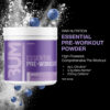RAW Nutrition - Essential Pre - Chris Bumstead Pre Workout Formula, Sports Nutrition Pre-Workout Powders | Men & Womens Drink, Energy Powder for Working Out (Peach Mango)