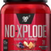 6895d0727bda2e93d312c31ff6d616c37fee46b3a954b63187a13.jpg BSN N.O.-XPLODE Pre Workout Powder, Energy Supplement for Men and Women with Creatine and Beta-Alanine, Flavor: Fruit Punch, 30 Servings