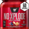 6895d086b7f094ff1f507208daf2809f9db3fbd2db5343a8c6180.jpg BSN N.O.-XPLODE Pre Workout Powder, Energy Supplement for Men and Women with Creatine and Beta-Alanine, Flavor: Fruit Punch, 30 Servings