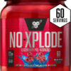 6895d08f1bc93b2dd5b50d9a62e2771e05fc847cf97286988fd59.jpg BSN N.O.-XPLODE Pre Workout Powder, Energy Supplement for Men and Women with Creatine and Beta-Alanine, Flavor: Fruit Punch, 30 Servings