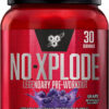 6895d0a36a9f855a293b0f344292f43459ab59fb5b74eb22ea178.jpg BSN N.O.-XPLODE Pre Workout Powder, Energy Supplement for Men and Women with Creatine and Beta-Alanine, Flavor: Fruit Punch, 30 Servings