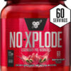 6895d0acdbc54a375135e2a5ff947fc4c9813740a1cf47f82793d.jpg BSN N.O.-XPLODE Pre Workout Powder, Energy Supplement for Men and Women with Creatine and Beta-Alanine, Flavor: Fruit Punch, 30 Servings