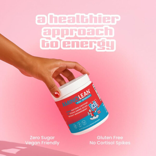 RSP NUTRITION AminoLean Pre Workout Powder, Amino Energy & Weight Management with Vegan BCAA Amino Acids, Natural Caffeine, Preworkout Boost for Men & Women, 30 Serv, Pink Lemonade…