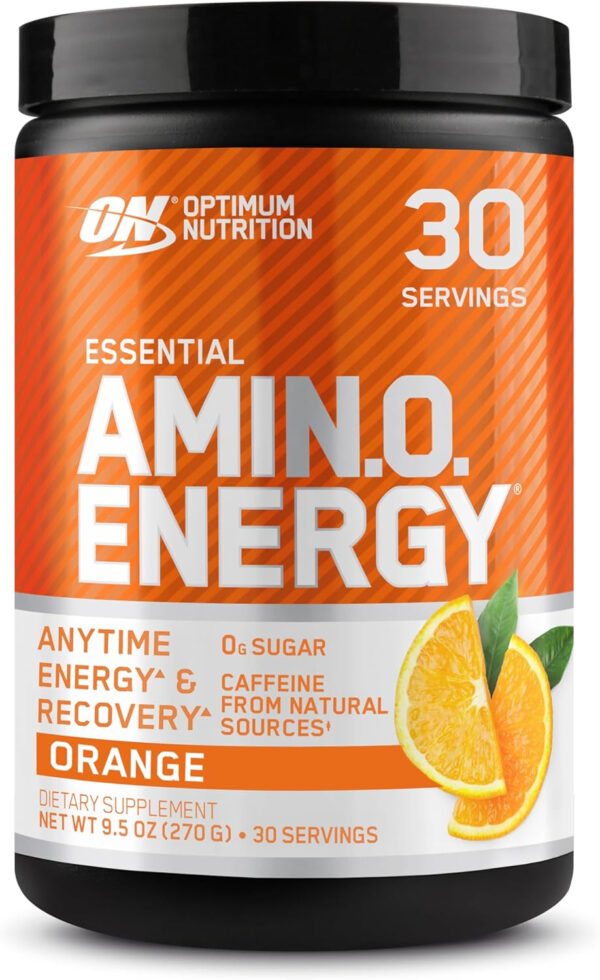 Optimum Nutrition Amino Energy - Pre Workout with Green Tea, BCAA, Amino Acids, Keto Friendly, Green Coffee Extract, Energy Powder - Watermelon, 30 Servings (Packaging May Vary)