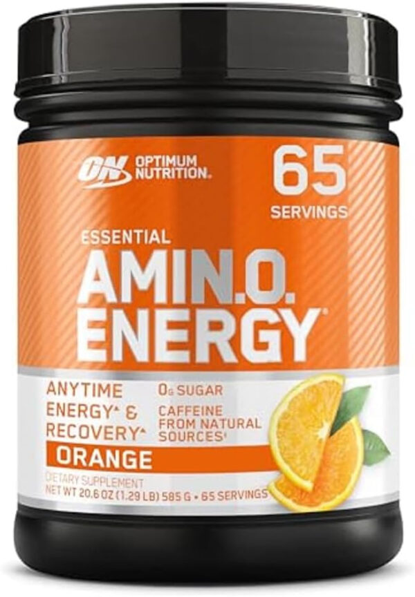 Optimum Nutrition Amino Energy - Pre Workout with Green Tea, BCAA, Amino Acids, Keto Friendly, Green Coffee Extract, Energy Powder - Watermelon, 30 Servings (Packaging May Vary)