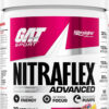 GAT SPORT Nitraflex Advanced Pre-Workout Powder, Increases Blood Flow, Boosts Strength and Energy, Improves Exercise Performance, Men & Women (Fruit Punch, 30 Servings)