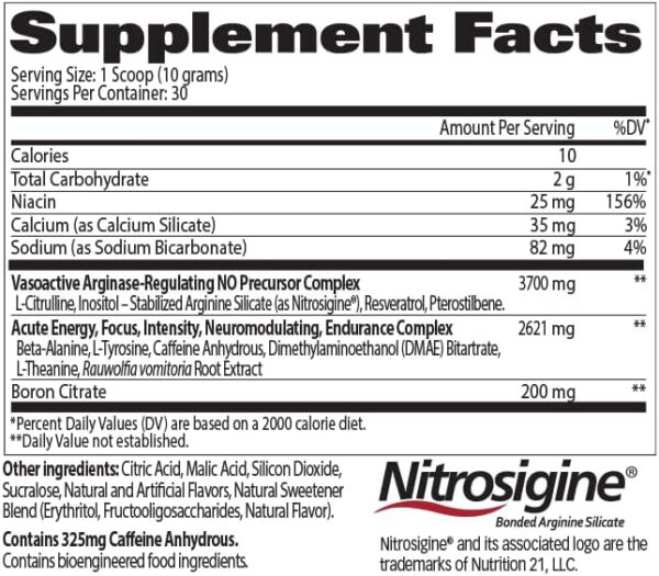 GAT SPORT Nitraflex Advanced Pre-Workout Powder, Increases Blood Flow, Boosts Strength and Energy, Improves Exercise Performance, Men & Women (Fruit Punch, 30 Servings)