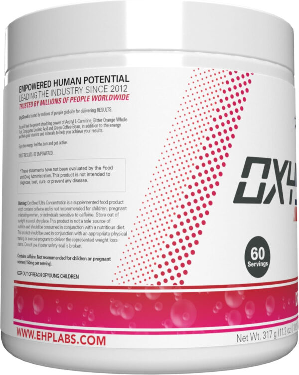 6895d37d1306eba5fa599da1c539b31765f4d89fa8fdbacd7d5cb.jpg EHP Labs OxyShred Thermogenic Fat Burner - Pre-Workout Powder with L-Glutamine, Acetyl L-Carnitine, Metabolism Booster, Weight Loss, Appetite Control, Energy Drink, Dr. Soda Pop, 60 Servings