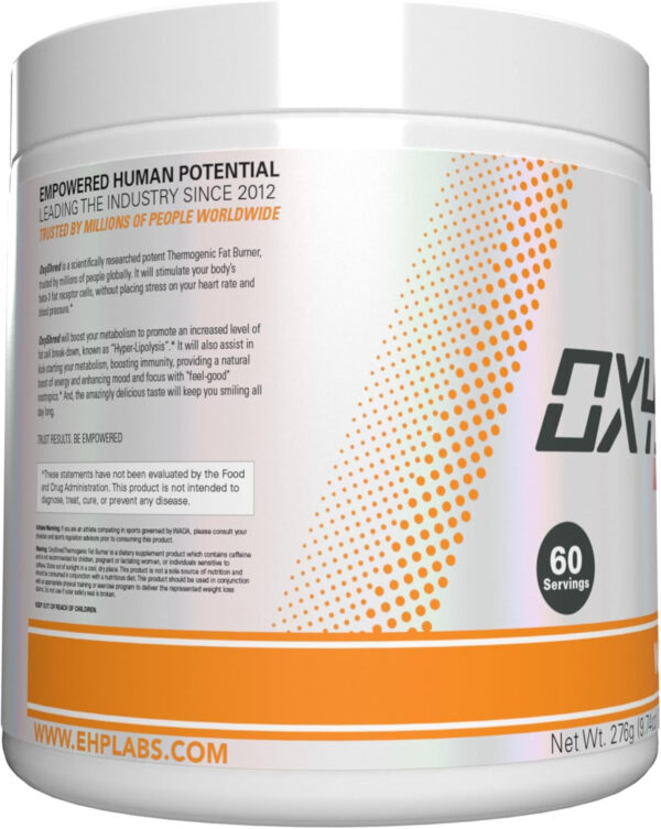 6895d38aadb65857d0b96829843a21a6c9aab1414075ce2e07d42.jpg EHP Labs OxyShred Thermogenic Fat Burner - Pre-Workout Powder with L-Glutamine, Acetyl L-Carnitine, Metabolism Booster, Weight Loss, Appetite Control, Energy Drink, Dr. Soda Pop, 60 Servings