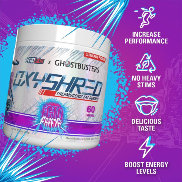 6895d38fe05e8b437de3569182ef30fa7f55db1882afcd97aed9e.jpg EHP Labs OxyShred Thermogenic Fat Burner - Pre-Workout Powder with L-Glutamine, Acetyl L-Carnitine, Metabolism Booster, Weight Loss, Appetite Control, Energy Drink, Dr. Soda Pop, 60 Servings